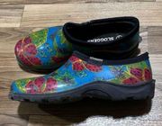 Sloggers Women's Waterproof‎ Rain and Garden Shoe Slip on Midsummer Blue Size 7