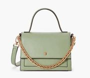 Classic Top Handle Crossbody Bag in Sage