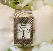 Silver Cuff Watch