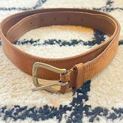 Vintage Banana Republic Brown Leather Belt Made in England