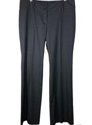 Nicole By  Pinstripe Dress Pants Black Size 8