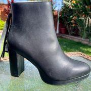 Forever 21  Black Heel Ankle Boots