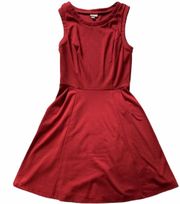 Maroon Casual Dress