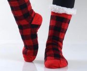 C.C. Red Plaid Socks