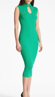 Balmain Ribbed-knit Midi Dress