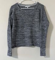 Victoria’s Secret Grey Chunky Knit Scoop Neck Oversized Sweater Size XS