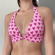 pink sweet heart tank top