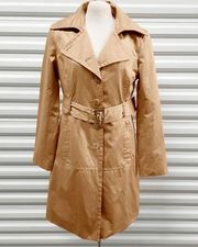 Blanc Noir Belted Trench Coat