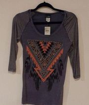 Daytrip Southwest Style Pullover Size SM NWT