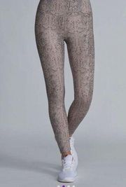 Noli Yoga Sahara Snake Skin Leggings Size Medium