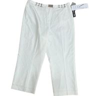 Larry Levine Petites Women's Lined Career Crop Pants / Size 12P