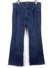 The Diva Dark Wash Stretch Denim Boot Cut Bootcut Fit Jeans Size 4