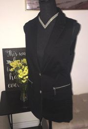 Black Vest Sz 4