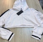 Kendall and Kylie white black hoodie sweatshirt