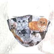 Kitty cat Facemask mask cloth fabric filter pocket