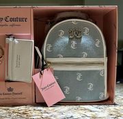 Juicy Couture Mini Backpack & Card Case- comes with charm