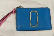 Snapshot Multi Zip Wallet Blue & Pink