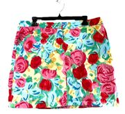 Vintage Vibrant Rose  Skirt 14