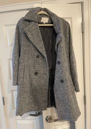 Light Gray Pea Coat