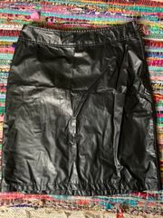 Xhileration Leather Skirt