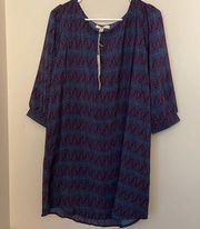 NWT bold colored shift dress