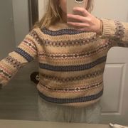 100% Lambs wool Sweater