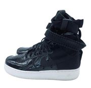 Nike Sf Air Force 1 X Ruby Rose black Patent High Top Sneakers Women’s 8.5