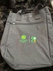 Golf Embroidered John Deere Green Tractor Tote Bag cross body