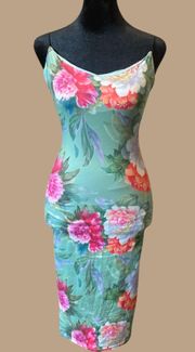 Floral Bodycon Dress 