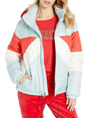 NWT  Colorblock Puffer Size Large