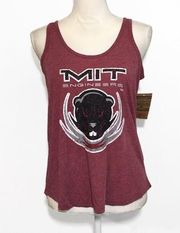 NWT Red Cardinal MIT Engineers Tank Top Maroon New