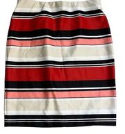 ROZ & ALI size Large elastic waist skirt