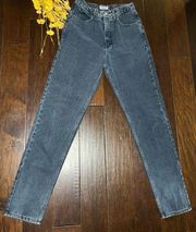 Guess vintage black acid washed high rise denim sz 30