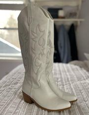 Cowboy Boots White