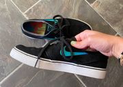 Nike Black stefan janoski shoes