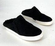 Caslon Suede Sherpa Lined Mule Sneakers Women’s Size 7.5