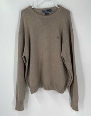 Ralph Lauren Tan Sweater