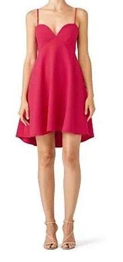 Black Halo Pink McAdam Dress Size 14