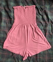 Strapless Romper