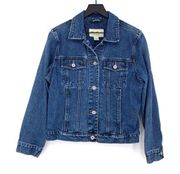 EDDIE BAUER Denim Jacket Blue Wash S