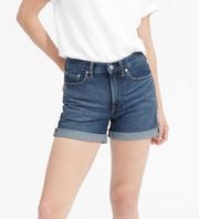 EVERLANE WOMENS RELAXED DENIM SHORTS