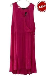 Mlle Gabrielle Pink Maxi Long Dress Plus Size 2x NWT (37-65)