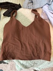 Align Tank Brown