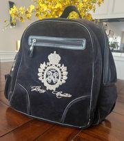 Vintage Y2K Velour Backpack