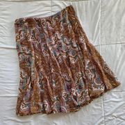 Nicole Miller Vintage Silk Skirt