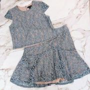 Lace Skirt Set