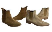 vince brown suede chelsea boots Size 6 lot of 2