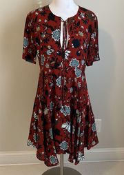 A.L.C. Sosta Silk Floral Dress