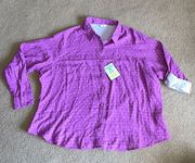 NWT  Riders button down