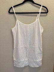 NWOT white tank top